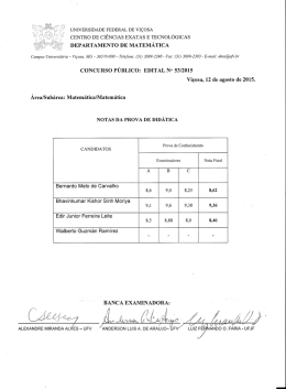 cENTRo DE cIÊNCIAs EXATAS E TECNOLÓGICAS - SOC