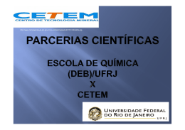 Principais linhas de pesquisa em bioprocessos em