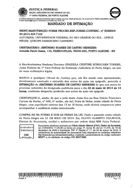 JUSTI&Ccedil;A FEDERAL
