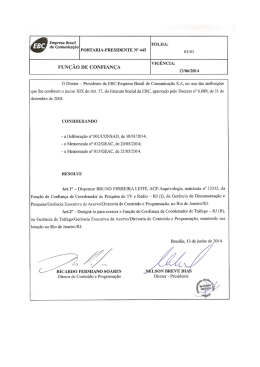 FUN&Ccedil;&Atilde;O DE coNFIAN&Ccedil;A