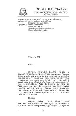 PODER JUDICIRIO - Desembargador Irineu Pedrotti