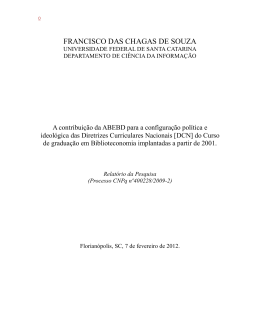 FRANCISCO DAS CHAGAS DE SOUZA - e-Lis