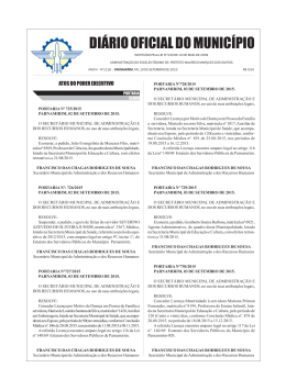 DOM n&ordm; 1116 - Dia 10 - Prefeitura de Parnamirim