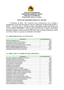 Edital de Convoca&ccedil;&atilde;o para T&iacute;tulos