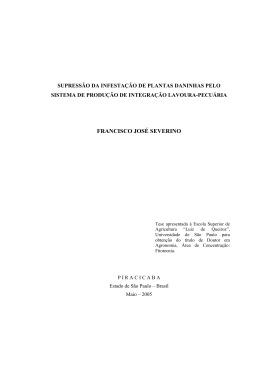 francisco jos&eacute; severino - Biblioteca Digital de Teses e Disserta&ccedil;&otilde;es