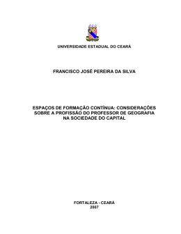 FRANCISCO JOS&Eacute; PEREIRA DA SILVA ESPA&Ccedil;OS DE