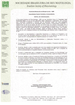 Presidente: Walber Pinto