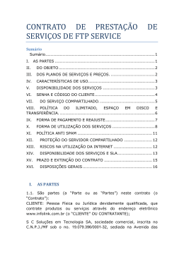 CONTRATO DE PRESTA&Ccedil;A O DE SERVI&Ccedil;OS DE FTP