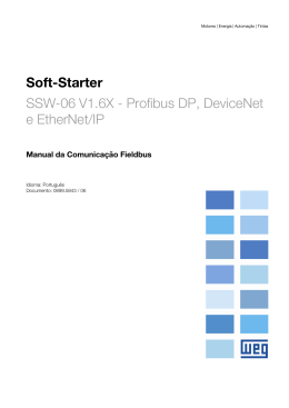 Manual de Comunica&ccedil;&atilde;o Fieldbus