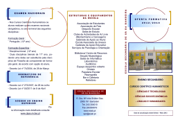 EXAMES NACIONAIS Associa&ccedil;&atilde;o de Estudantes Associa&ccedil;&atilde;o de