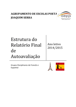 Grupo Disciplinar de Franc&ecirc;s/Espanhol do 3.&ordm; Ciclo