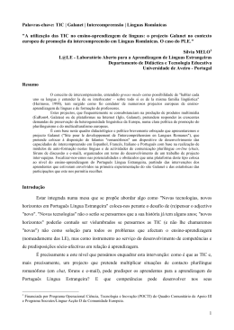 A utiliza&ccedil;&atilde;o das TIC no ensino