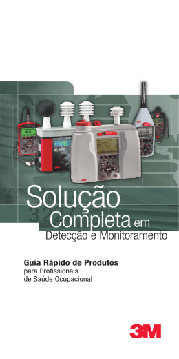 Guia R&aacute;pido de Produtos