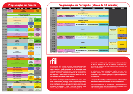 programação completa da RFI no Brasil