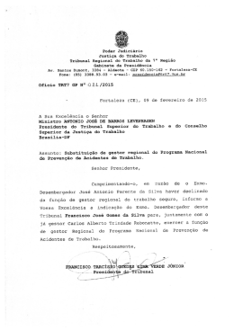 2015 INDICA&Ccedil;&Atilde;O Dr Francisco Jos&eacute; e Dr Rebonatto a GESTORES