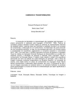 CAMINHOS E TRANSFORMAÇÕES - Associação de Leitura do Brasil