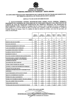 AQUI - Tribunal Regional do Trabalho da 6ª Região