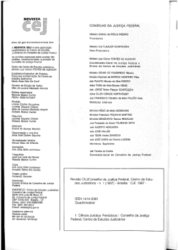 REVIS`B`A - Justi&ccedil;a Federal