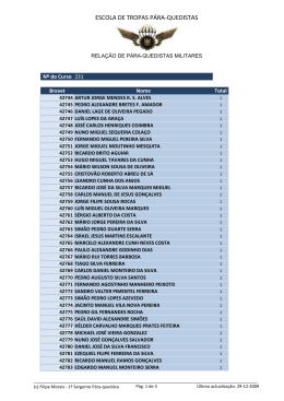 231 - Tropas P&aacute;ra-quedistas Portuguesas