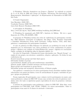 foi realizado no perıodo de 3 a 6 de abril de 2006 pelo - im