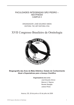 Apresenta&ccedil;&atilde;o, Programa&ccedil;&atilde;o e Informa&ccedil;&otilde;es tur&iacute;sticas