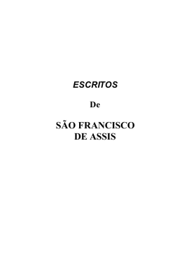 Escritos de Francisco de Assis