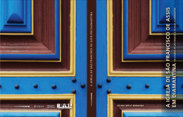 A IGREJA DE S&Atilde;O FRANCISCO DE ASSIS Em DIAmANTINA