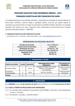 Funda&ccedil;&atilde;o Hospitalar S&atilde;o Francisco de Assis