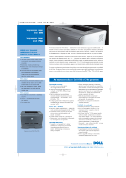 Impressora Laser Dell 1710 Impressora Laser Dell 1710n As