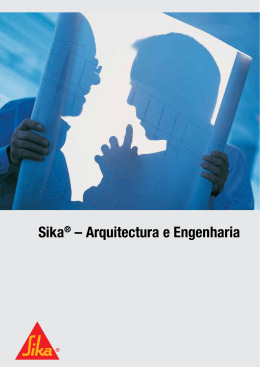 Sika® – Arquitectura e Engenharia