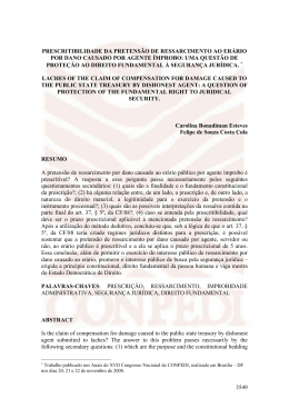 3549 PRESCRITIBILIDADE DA PRETENS&Atilde;O DE
