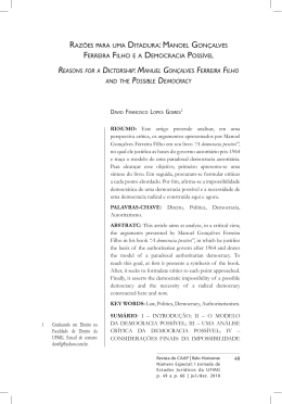 ARTIGO_Raz&otilde;es para uma ditadura