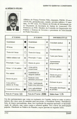 ALB&Eacute;Rico FILHO