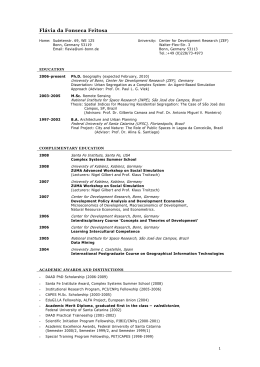 Fl&aacute;via da Fonseca Feitosa