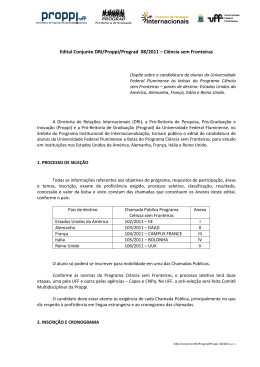 Edital - AAI - Universidade Federal Fluminense