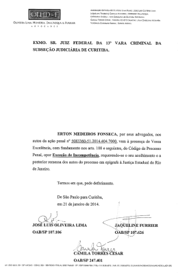 AREOEALDO ESPI`NOLA DE OLIVEIRA LIMA FILHO