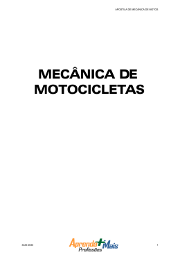 MECÂNICA DE MOTOCICLETAS