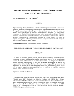 abordagem critica do direito tributario brasileiro com vies no direito