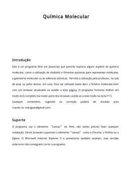 Qu&iacute;mica Molecular
