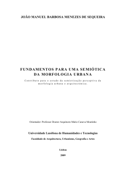 - Urbanismo