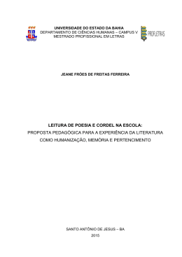 Jeane Fr&oacute;es de Freitas Ferreira - PROFLETRAS