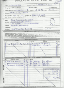 UA FHHI IUH DLJ - Federação Catarinense de Futebol