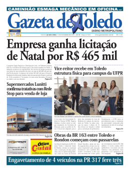 Gazeta de Toledo - 14-15 classificados