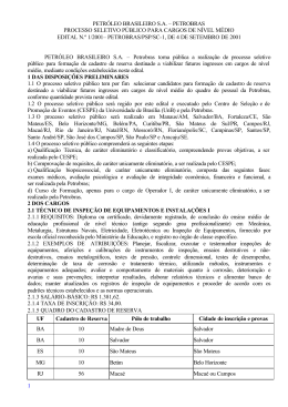 1 petr&oacute;leo brasileiro sa &ndash; petrobras processo