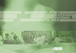 IFSC 2013 - Portal do IFSC