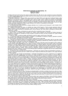 Edital - Instituto Exatus