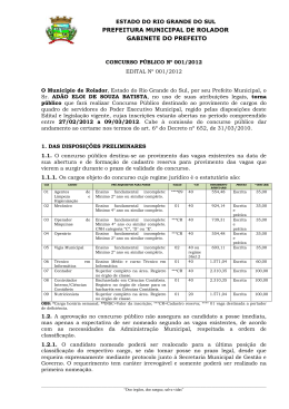 prefeitura municipal de rolador gabinete do prefeito