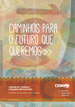 FINAN&Ccedil;AS VERDES: CEN&Aacute;RIO BRASILEIRO
