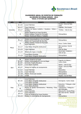 Resolu&ccedil;&atilde;o 007-2010 - Escoteiros do Brasil