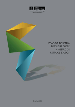 Vis&atilde;o da ind&uacute;stria Brasileira soBre a Gest&atilde;o de